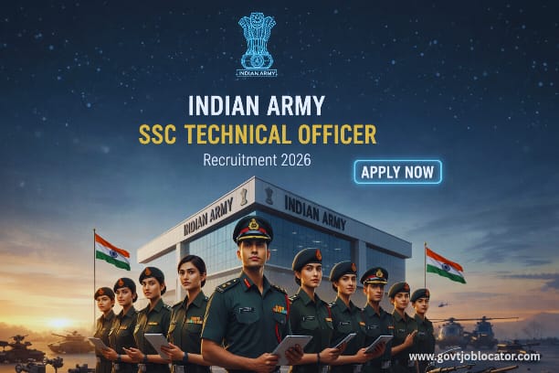 Indian Army SSC Technical officer Recruitment