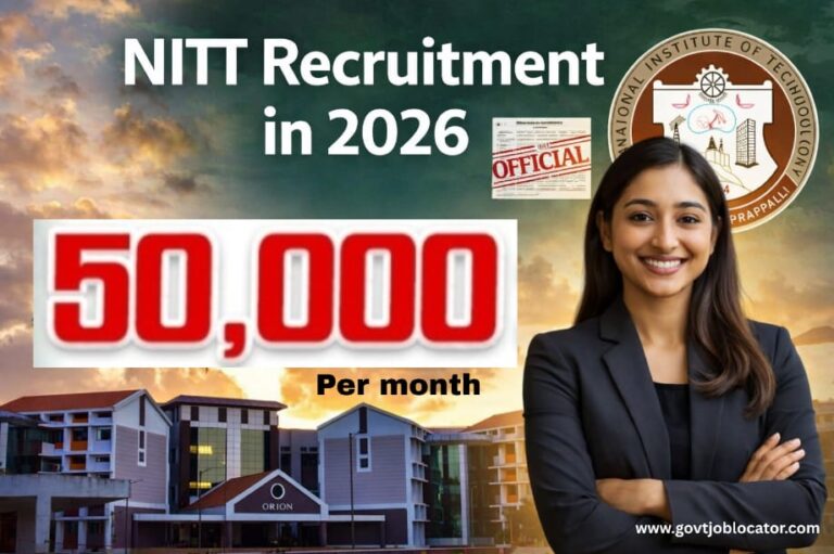 NIT Trichy Recruitment 2026: 122 Faculty Vacancies, Salary ₹57,700–₹2. ...