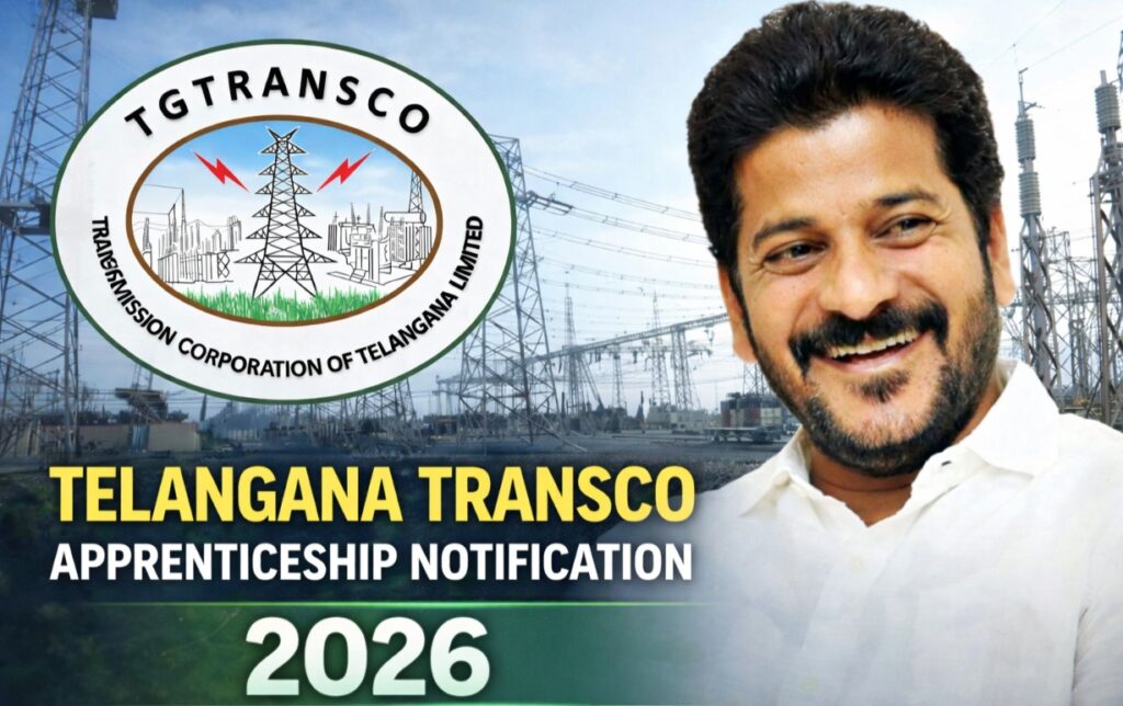 Telangana TRANSCO Apprenticeship Notification 2026