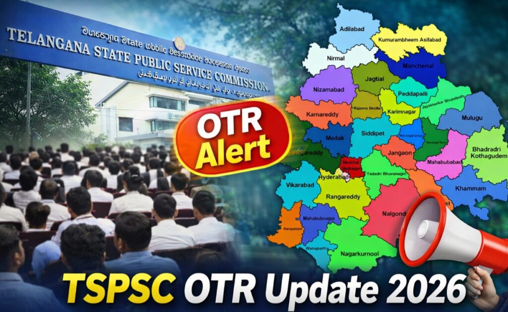 TSPSC OTR Update: Important Information for Job Aspirants
