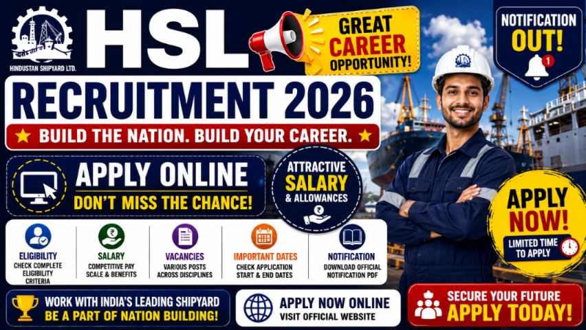 HSL Recruitment 2026
