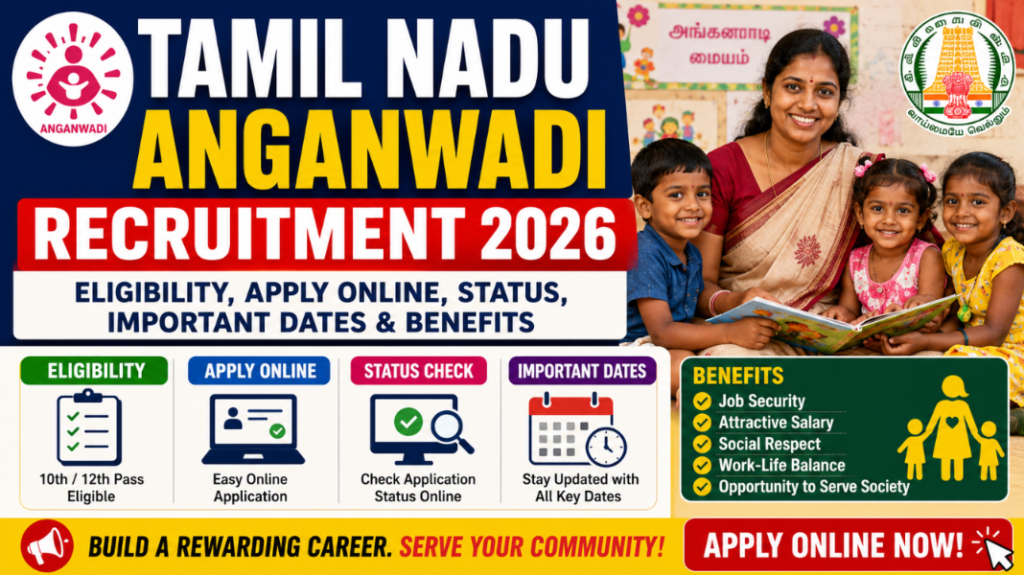 Tamil Nadu Anganwadi Recruitment
