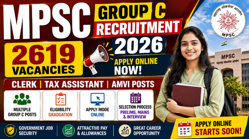 MPSC Group C Recruitment 