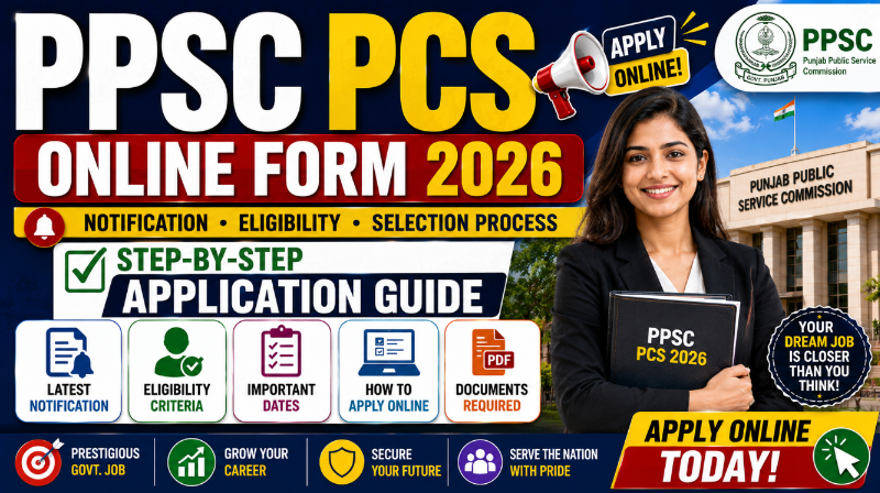 PPSC PCS Online Form
