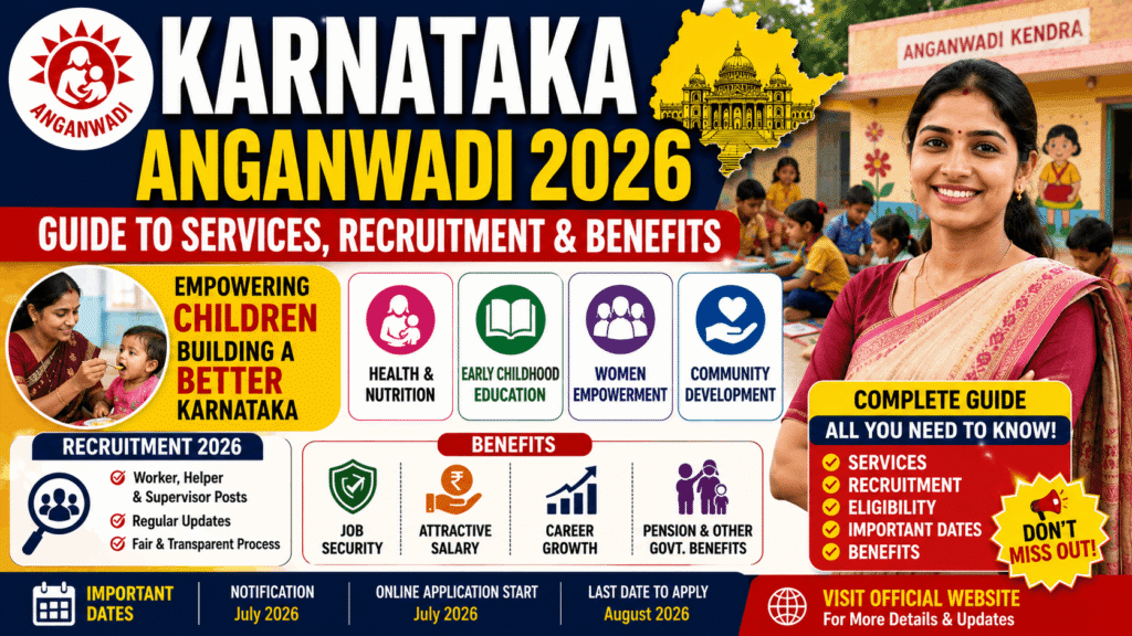 Karnataka Anganwadi 2026