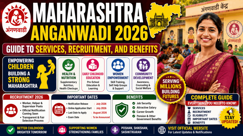 Maharashtra Anganwadi 2026