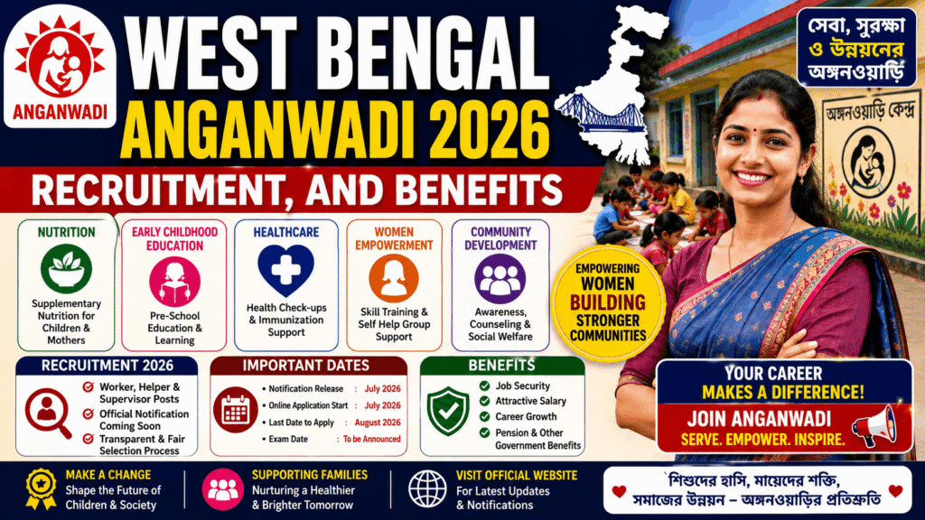 West Bengal Anganwadi 2026