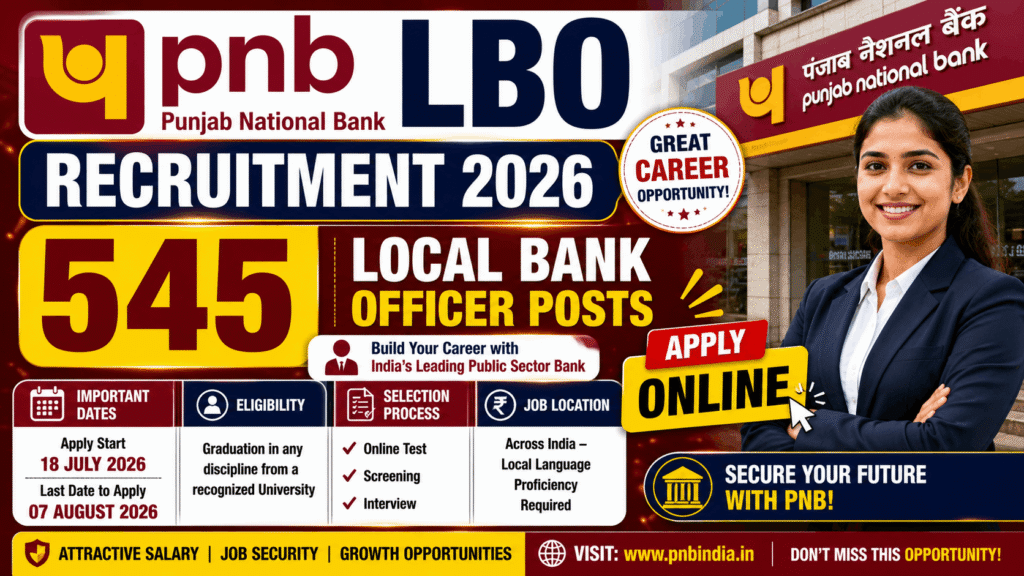 PNB LBO Recruitment 