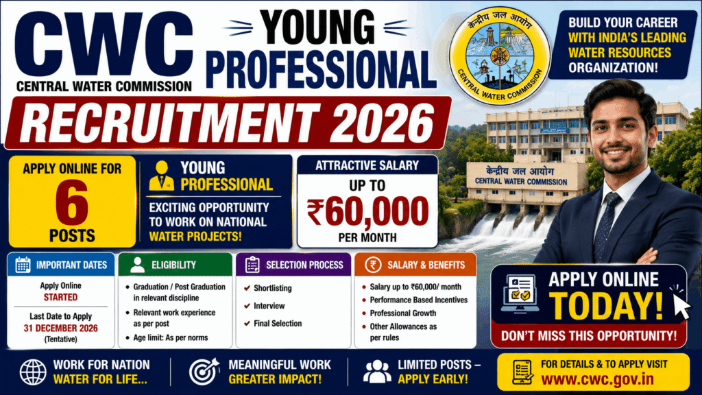 CWC Young Professional Recruitment