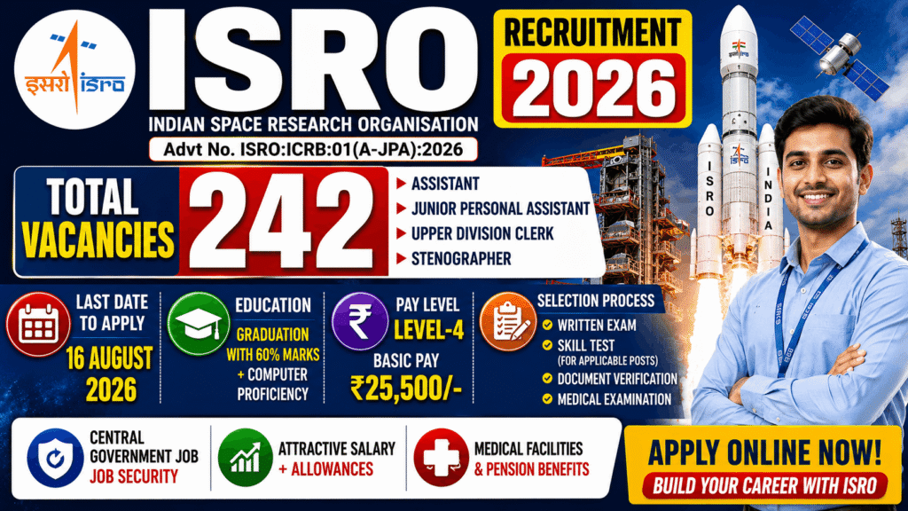 ISRO Recruitment 2026