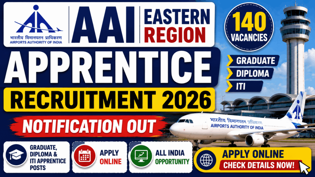 AAI Eastern Region Apprentice Recruitment 2026