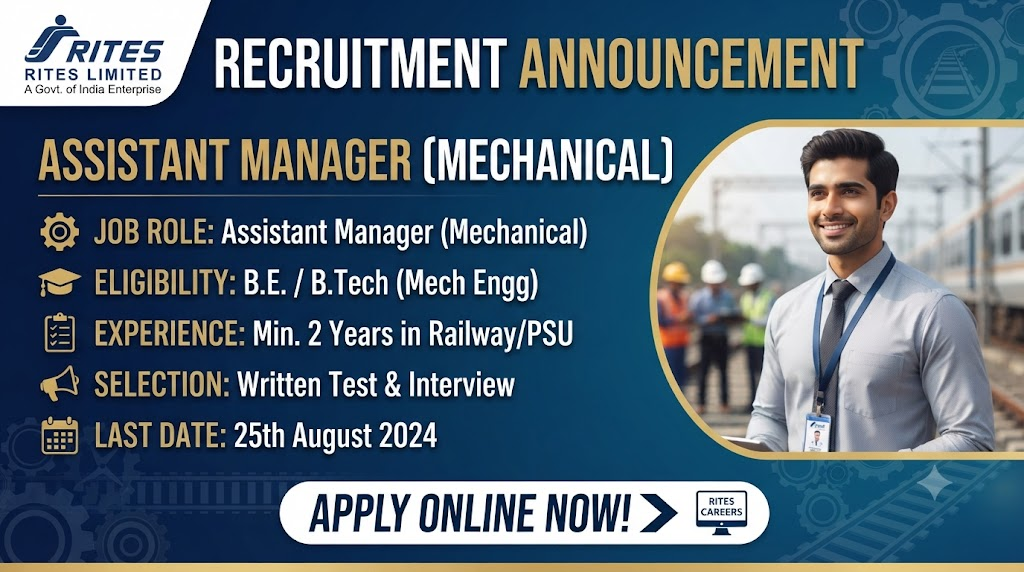 RITES Assistant Manager