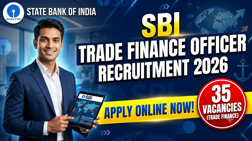 SBI Trade Finance Officer Recruitment 2026: Apply Online for 35 Vacancies